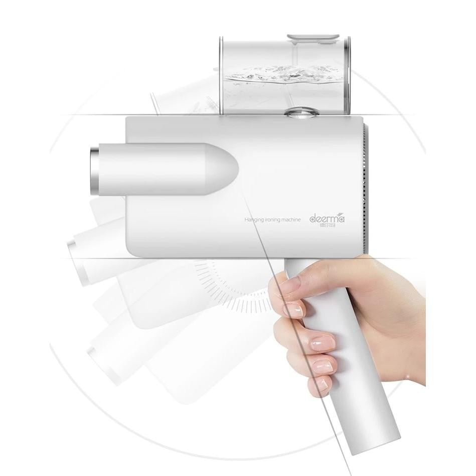 Ready Stock SG Deerma Portable Handheld Steamer Foldable Garment Steamer Travel Steam Iron Handheld Garment Steamer