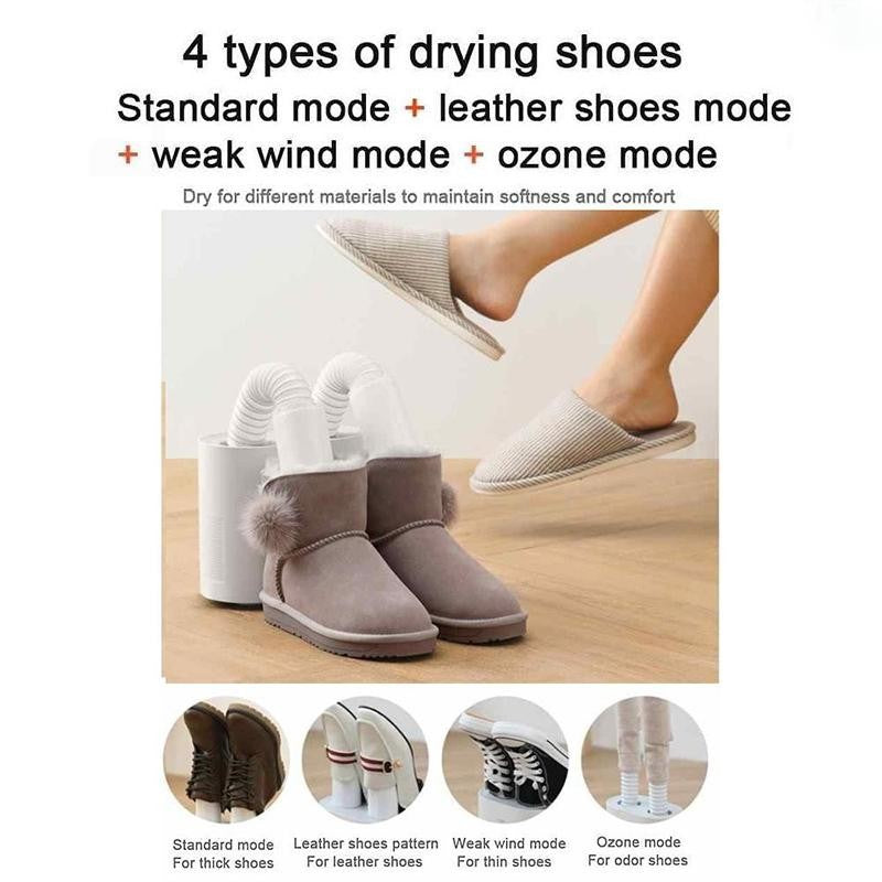 Ready Stock SG Deerma Portable UV Sterilizer Shoe Dryer PTC Heat Dehumidification