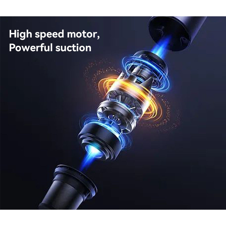 [SG STOCK]NewLife Wireless Car Vacuum Cleaner USB Charging 2200mAh Portable Cleaning Appliance Mini Vacuum