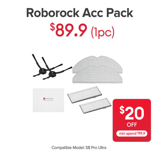 Roborock Accessories Pack for S8 Pro Ultra