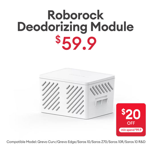 Deodorizing Module for Roborock Qrevo Curv/Qrevo Edge/Saros 10/Saros Z70/Saros 10R/Saros 10 R&D/Saros Z70 R&D