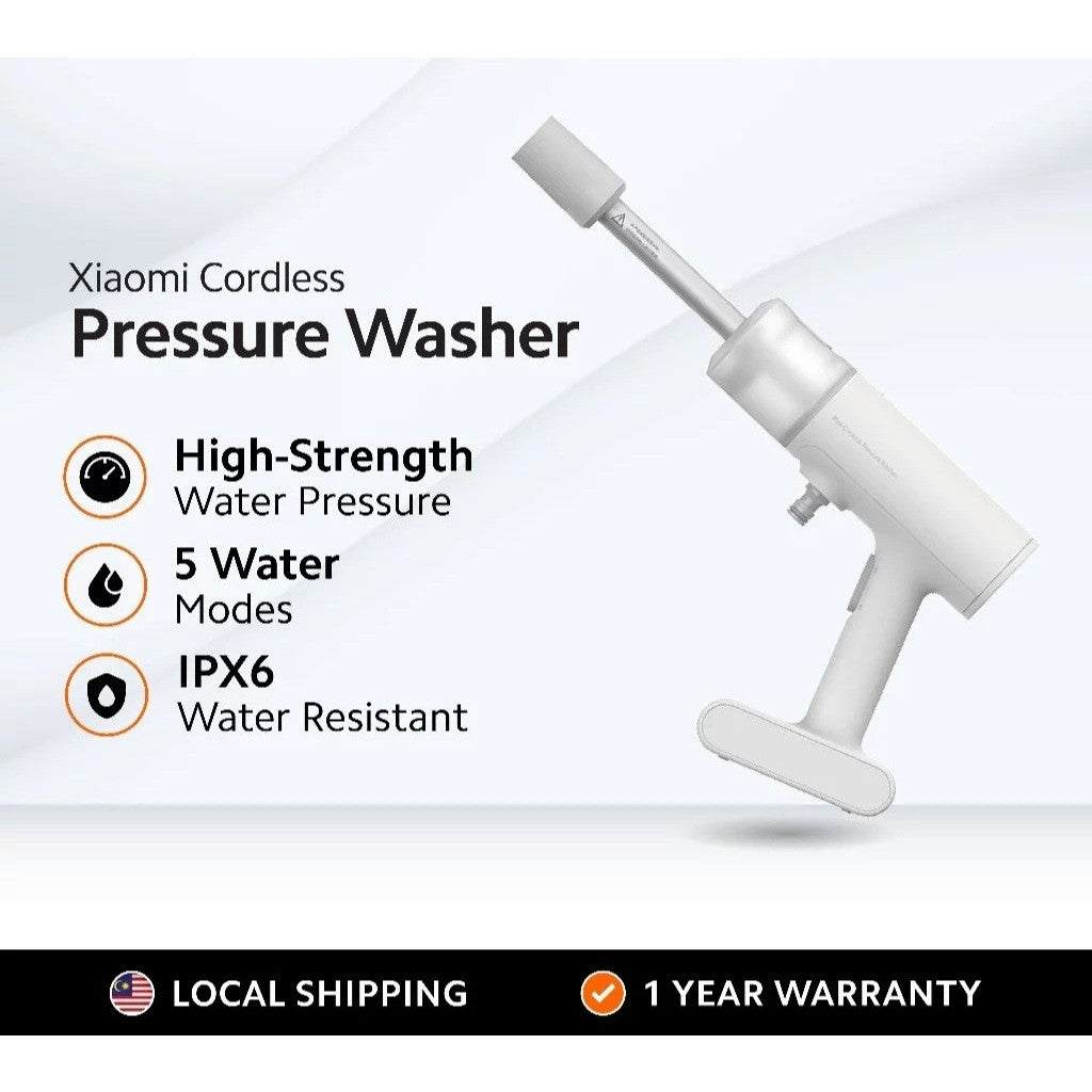 Xiaomi Cordless Pressure Washer | Portable Water Jet | Strong Water Pressure