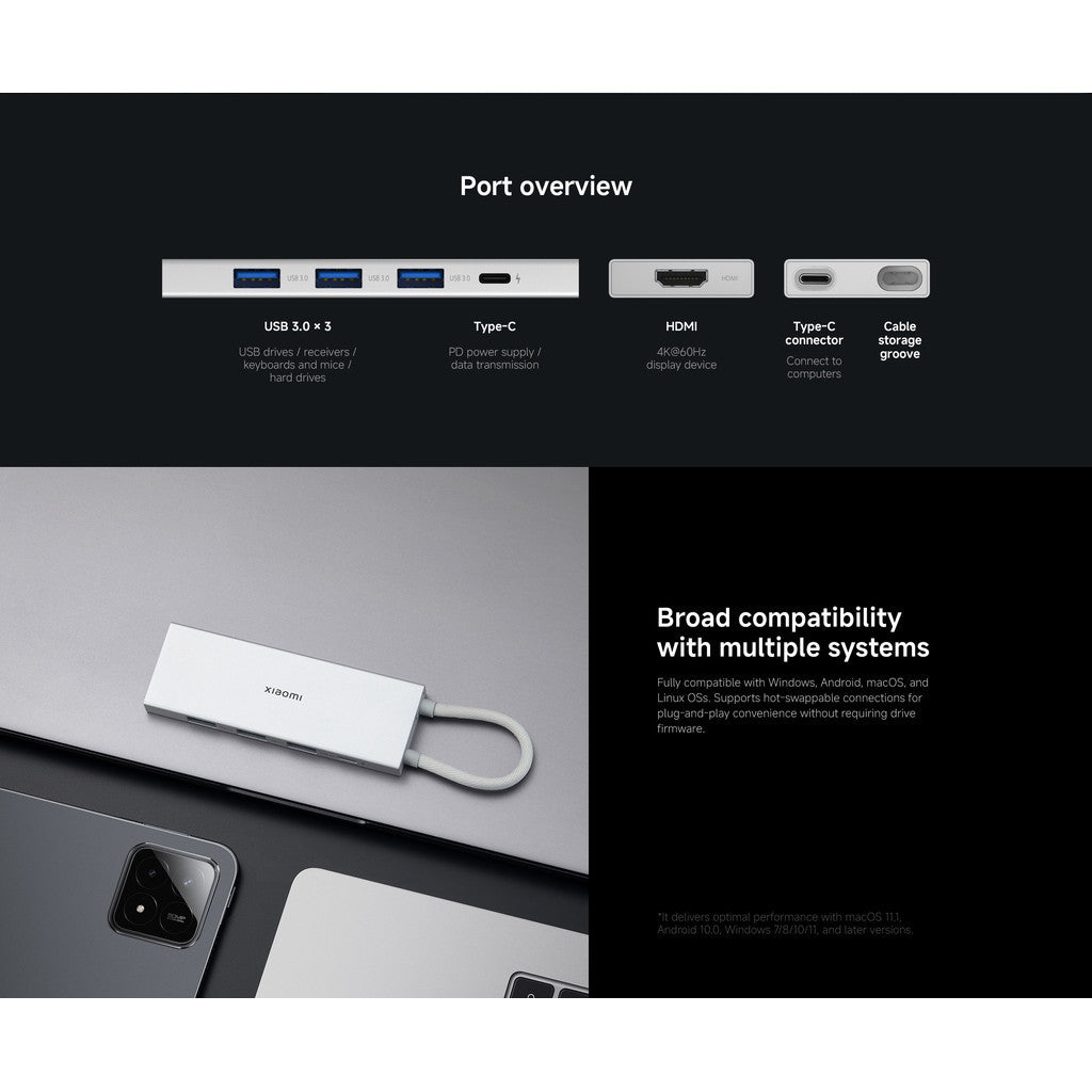 Xiaomi 5-in-1 Type-C Hub