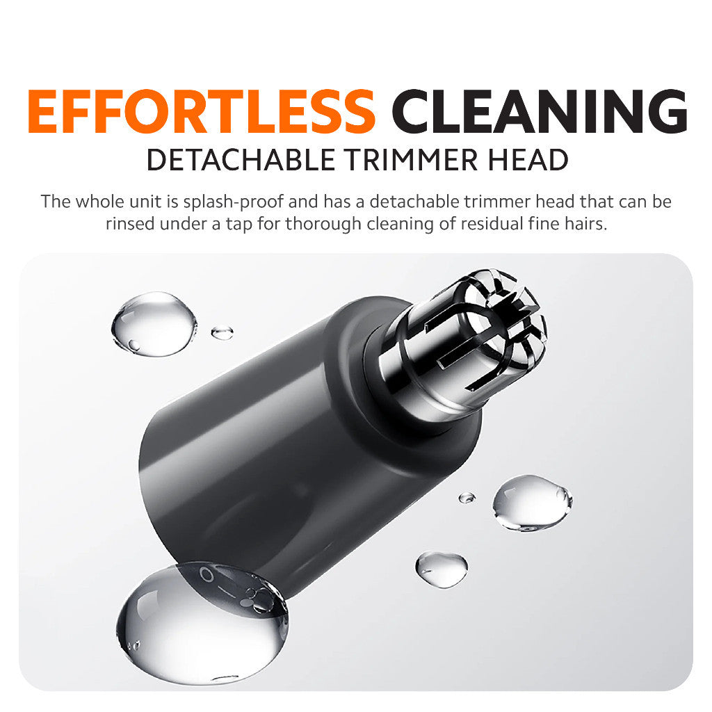 Xiaomi Nose Hair Trimmer Smooth Trimming IPX5 Water Resistance Type-C Charging 6500 rpm Long Battery