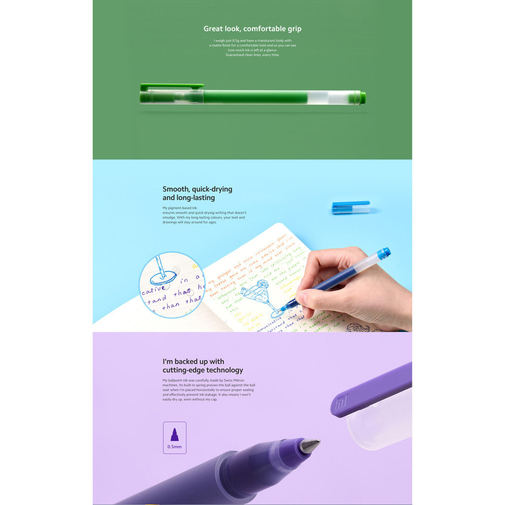 Xiaomi High-capacity Gel Pen (5-pack)