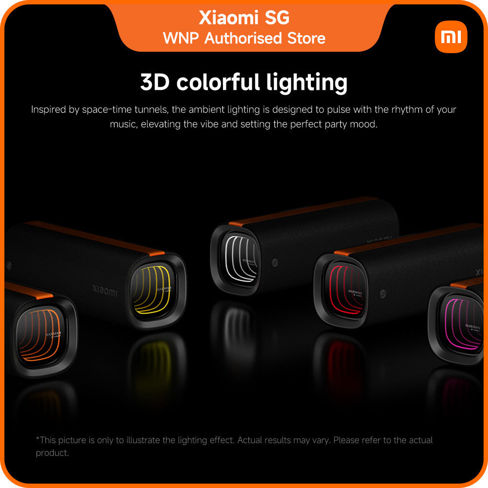 Xiaomi Sound Party | 50W sound quality, Harman AudioEFX, TWS mode, 26 hours playtime, Supports PD fast charging