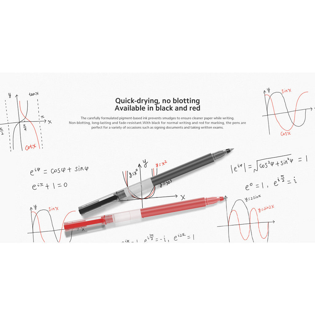 Xiaomi High-capacity Gel Pen (10-Pack) Red