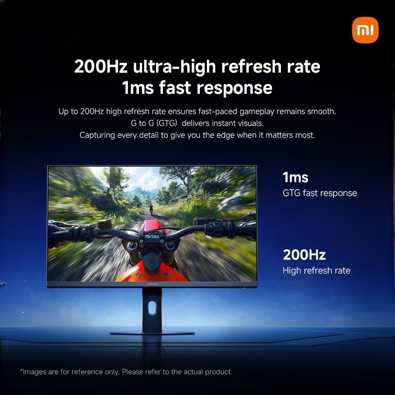 New Xiaomi Gaming Monitor G24i 2026 | 200Hz high refresh rate and 1ms fast response, HDR 400