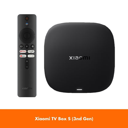 XIAOMI TV Box S 3rd Gen 4K Ultra HD Streaming Media Player FHD TV Dolby Vision HDR10+ Dolby Atmos & DTS-HD