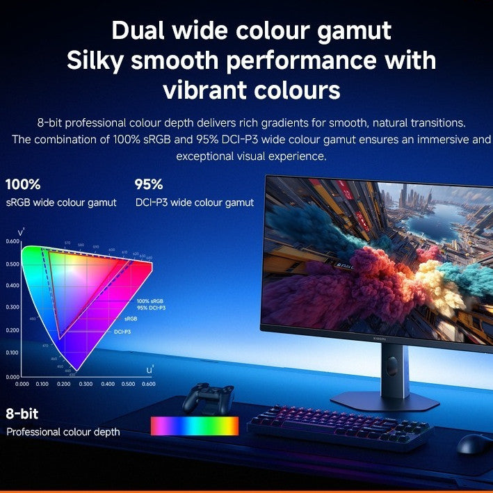 Xiaomi Gaming Monitor G27i 2026 | 200Hz high refresh rate and 1ms fast response, HDR 400