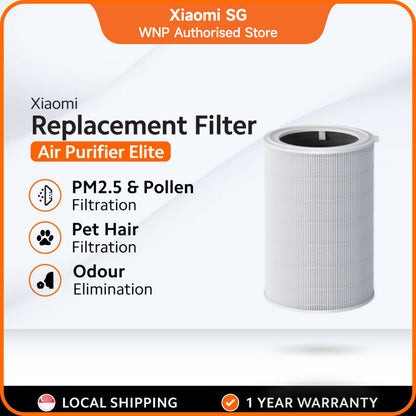 Xiaomi Smart Air Purifier Filter Elite Replacement | Air Purifier Elite | 3-Layers High Efficiency Filtration