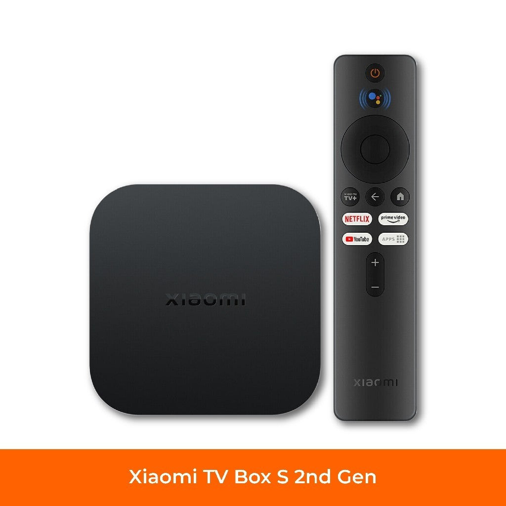 XIAOMI TV Box S 3rd Gen 4K Ultra HD Streaming Media Player FHD TV Dolby Vision HDR10+ Dolby Atmos & DTS-HD