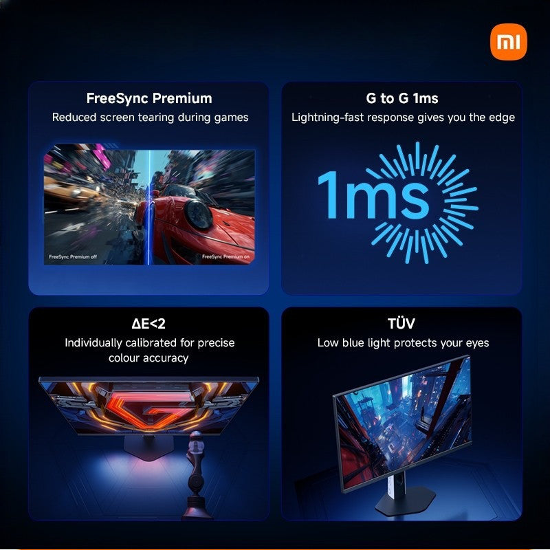 New Xiaomi Gaming Monitor G24i 2026 | 200Hz high refresh rate and 1ms fast response, HDR 400