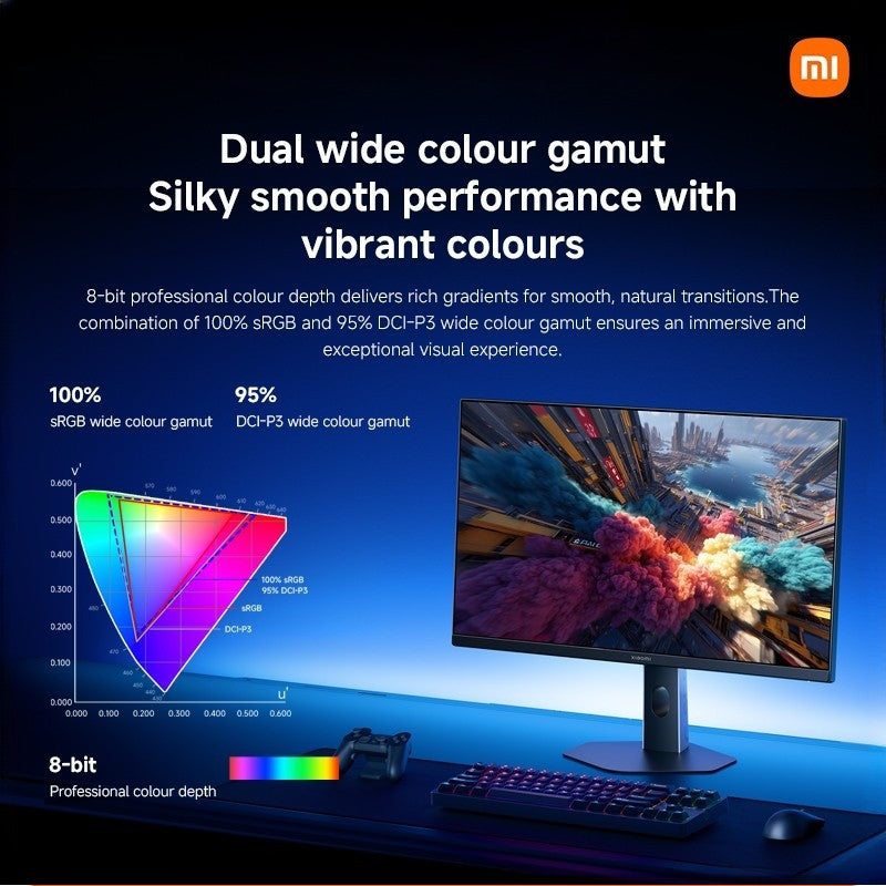 New Xiaomi Gaming Monitor G24i 2026 | 200Hz high refresh rate and 1ms fast response, HDR 400