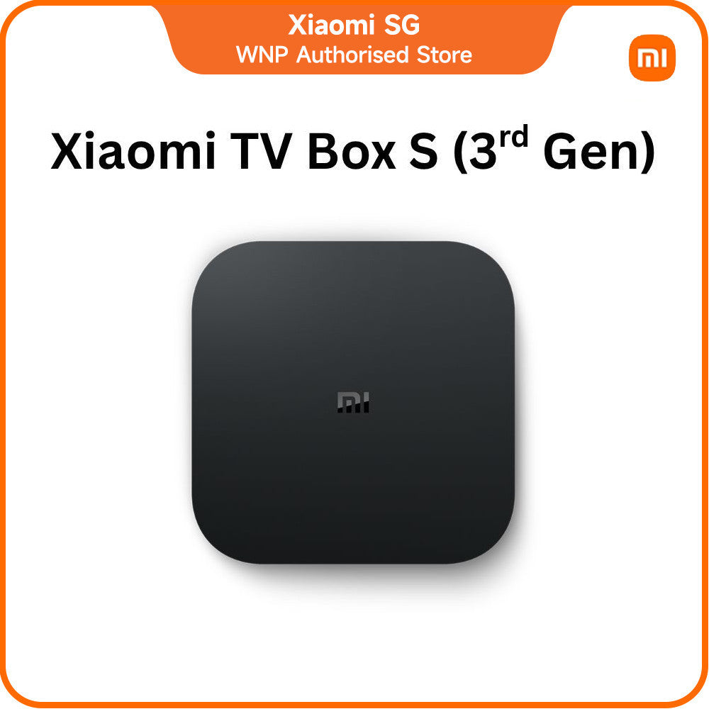 XIAOMI TV Box S 3rd Gen 4K Ultra HD Streaming Media Player FHD TV Dolby Vision HDR10+ Dolby Atmos & DTS-HD