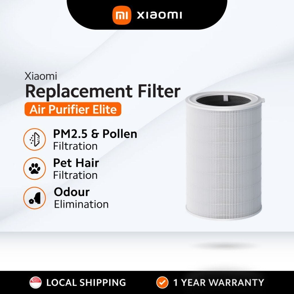 Xiaomi Smart Air Purifier Filter Elite Replacement | Air Purifier Elite | 3-Layers High Efficiency Filtration