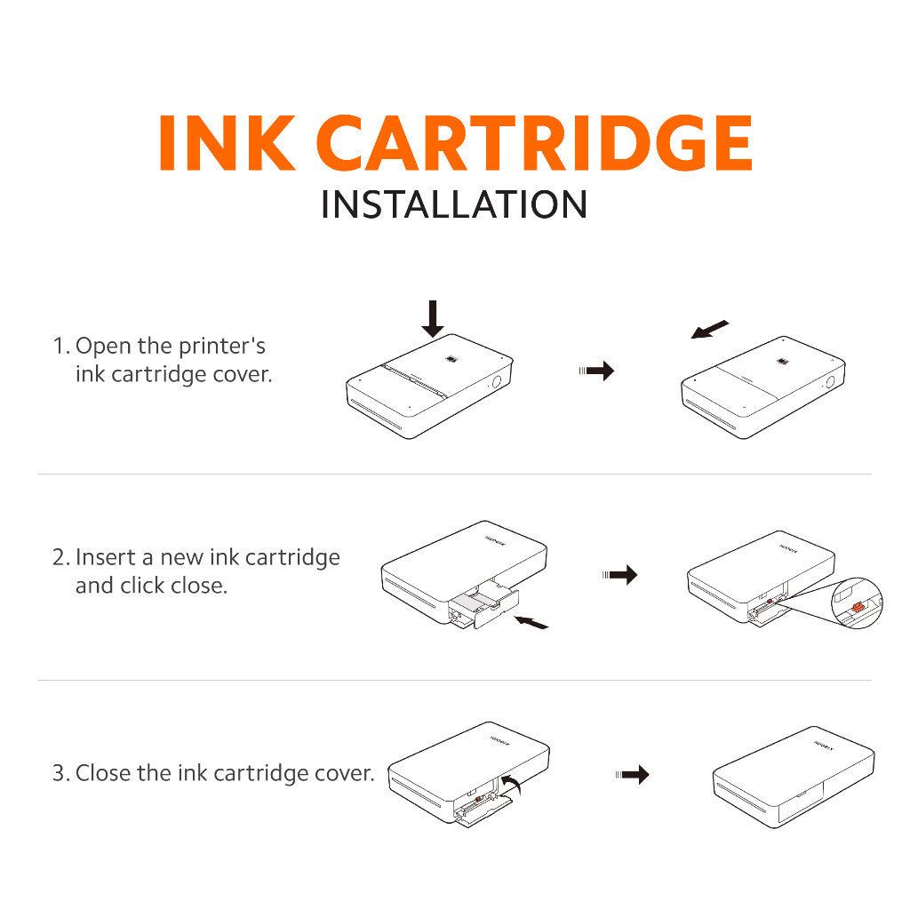 Xiaomi Portable Photo Printer Pro Printer Paper | Dye-Sublimation Photo Paper & Sticker Packs (20 Sheets) l High Quality