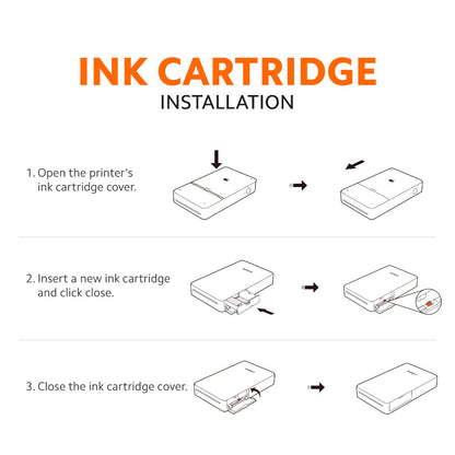Xiaomi Portable Photo Printer Pro Printer Paper | Dye-Sublimation Photo Paper & Sticker Packs (20 Sheets) l High Quality