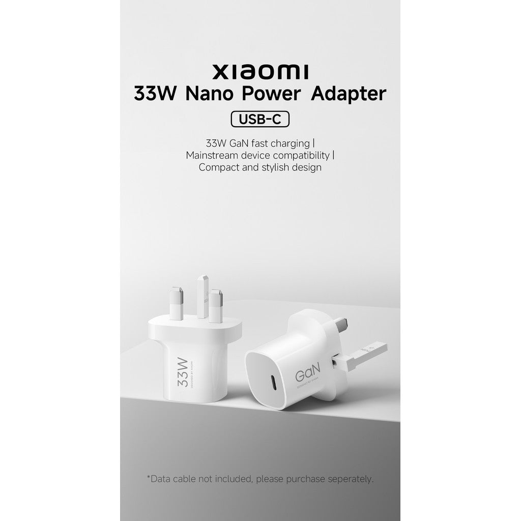 33W Nano Power Adapter (USB-C)