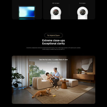 Xiaomi Smart Camera C701 Pro | wireless cctv camera with 360°, pet and baby monitor camera,AI recognition