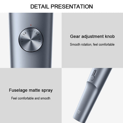Xiaomi Mijia Hair Clipper 2 Electric Hair Trimmer Men Haircut Shaver Rechargeable IPX7 Waterproof