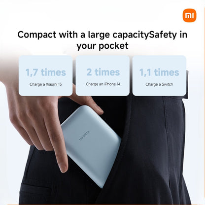 Xiaomi Power Bank 10000mAh (Integrated Cable) 22.5W/two way Type-C fast charging/pocket-sized