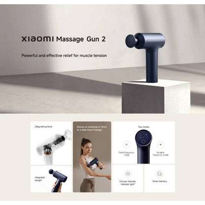 Xiaomi Massage Gun 2 | 25kg-strong force | Fixed frequency & Variable frequency mode