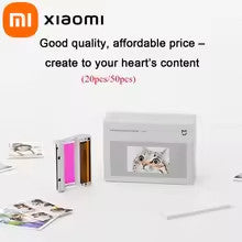 Xiaomi Portable Dye-Sublimation Photo Paper Stickers (50 Sheets)