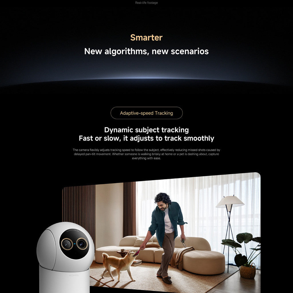 Xiaomi Smart Camera C701 Pro | wireless cctv camera with 360°, pet and baby monitor camera,AI recognition