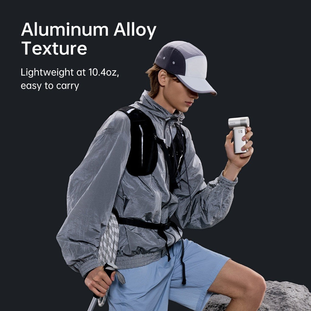 JisuLife 9000mAh Handheld Fan with Powerbank | Portable Fan & Power Bank in One