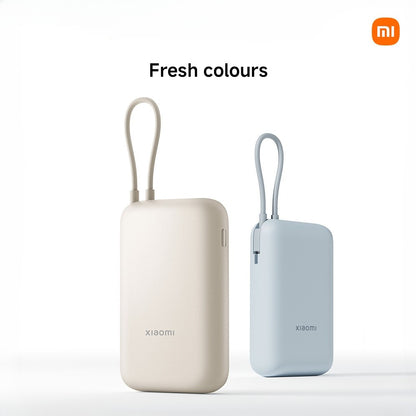 Xiaomi Power Bank 10000mAh (Integrated Cable) 22.5W/two way Type-C fast charging/pocket-sized