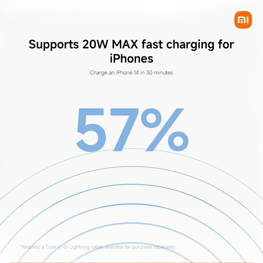 Xiaomi Power Bank 10000mAh (Integrated Cable) 22.5W/two way Type-C fast charging/pocket-sized