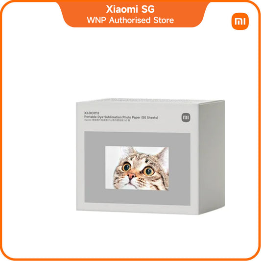 Xiaomi Portable Dye-Sublimation Photo Paper Stickers (50 Sheets)