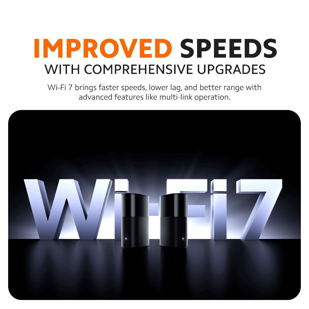 Xiaomi Mesh System BE3600 Pro | Wi-Fi 7 Technology | 3600Mbps WiFi Speed | NFC Quick Connection | Bluetooth Mesh Gateway