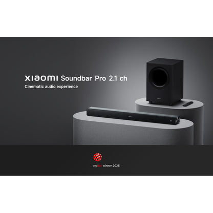 Xiaomi Soundbar Pro 2.1ch 300W Dolby Audio DTS Virtual:X TV Sound Bar Wireless Subwoofer HDMI ARC