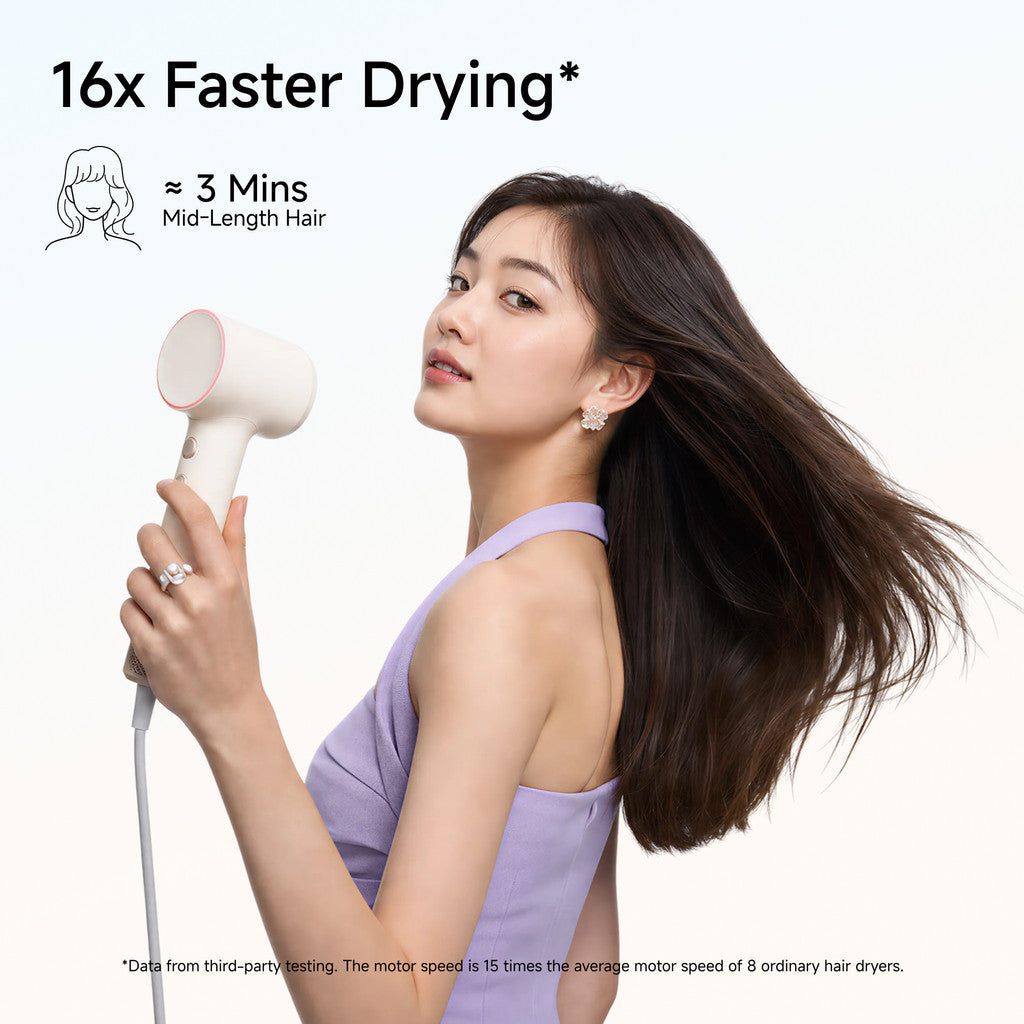 NEWEST Laifen Air Pro Performance Light in Hand High-speed, pro-level drying power in a compact, lightweight form