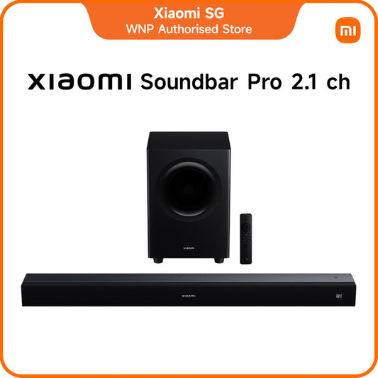 Xiaomi Soundbar Pro 2.1ch 300W Dolby Audio DTS Virtual:X TV Sound Bar Wireless Subwoofer HDMI ARC