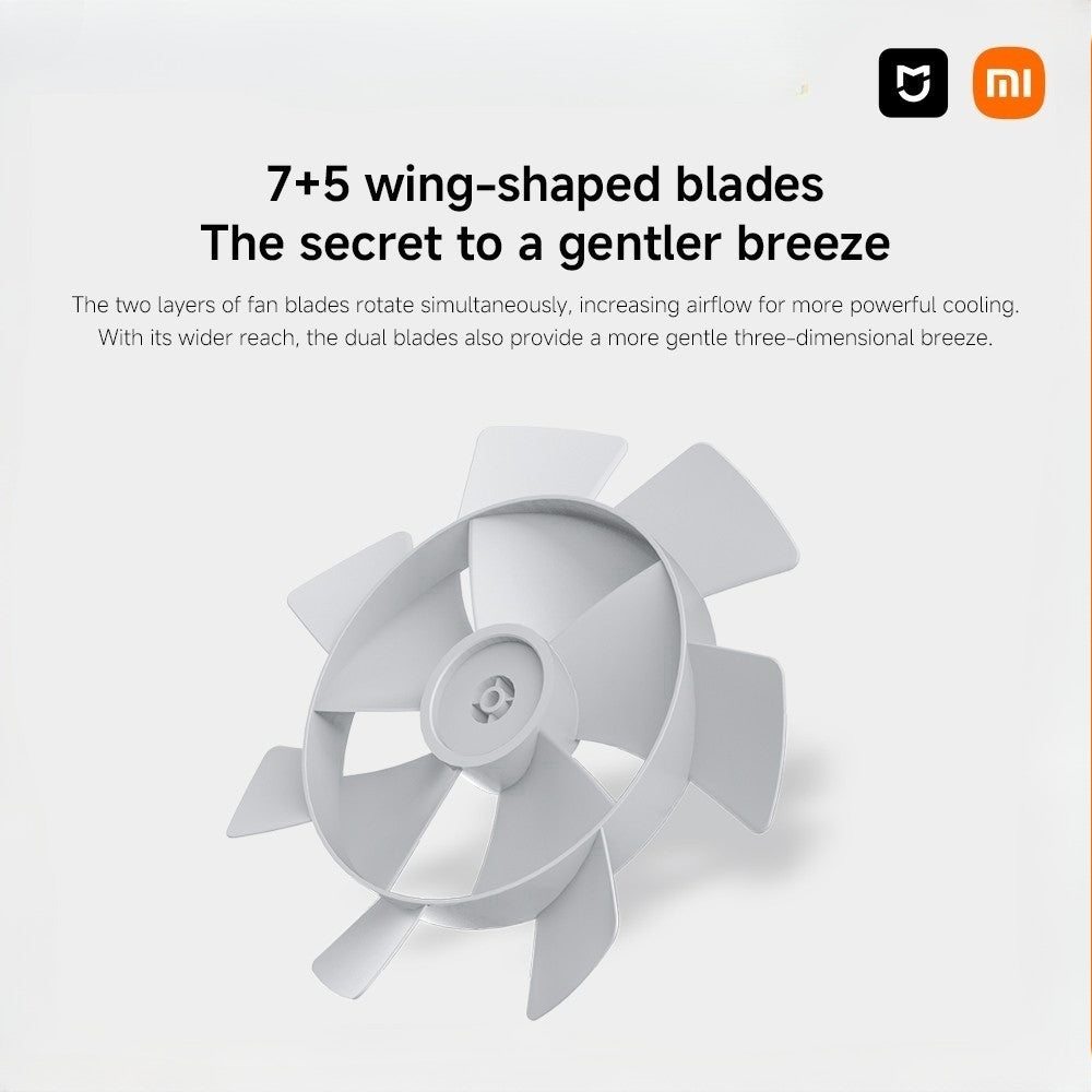 Xiaomi Smart Standing Fan 2| 7 Blade,Adjustable Wide-Angle 90°,Home Fan For Living Room