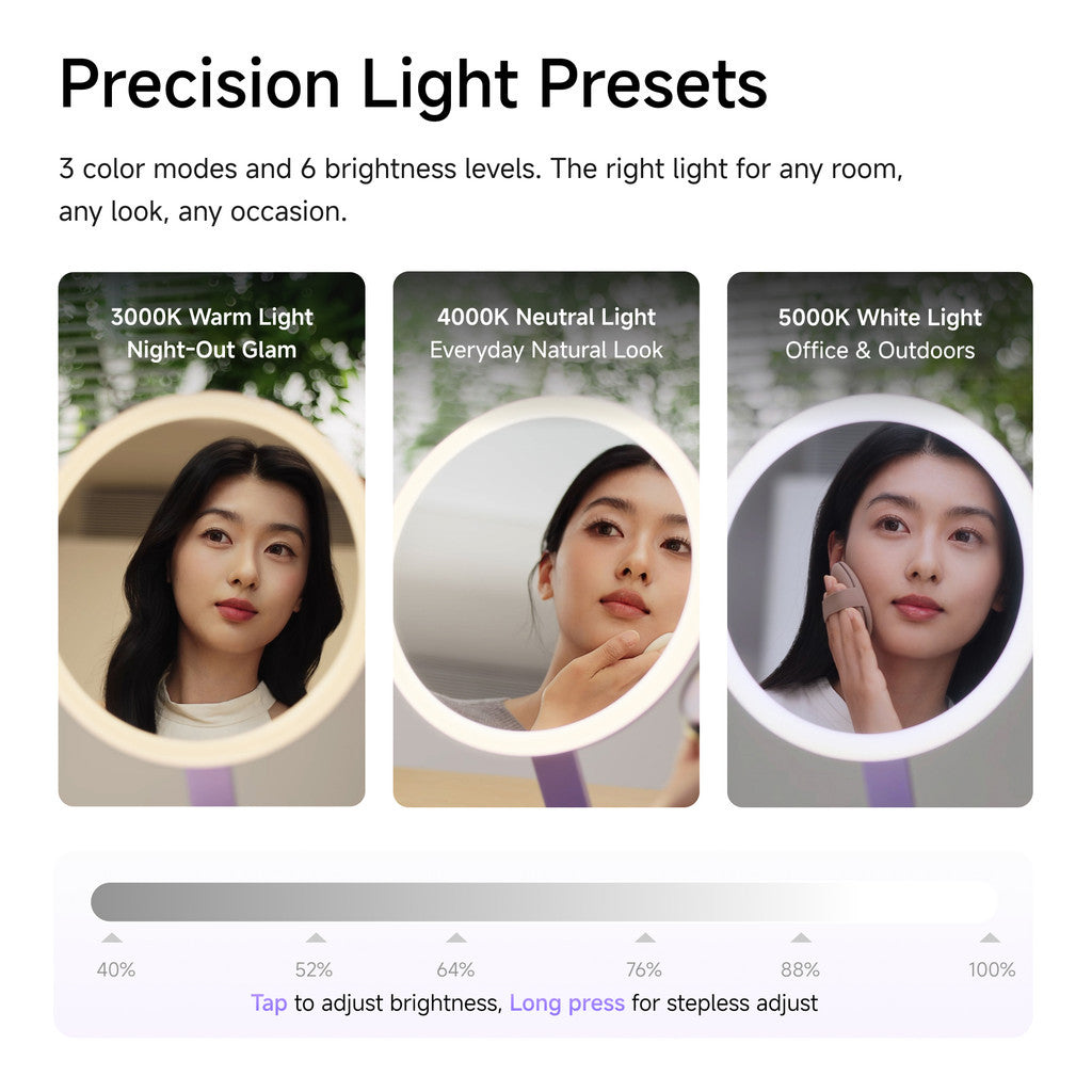 Laifen Glowy Vanity Mirror Precision in Light Perfection in Sight