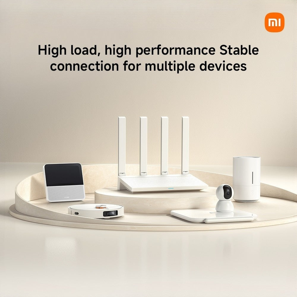 Xiaomi Router AX3000T Up to 3000Mbps* speed/WIFI 6/buffer free 4K movie streaming/Mesh networking