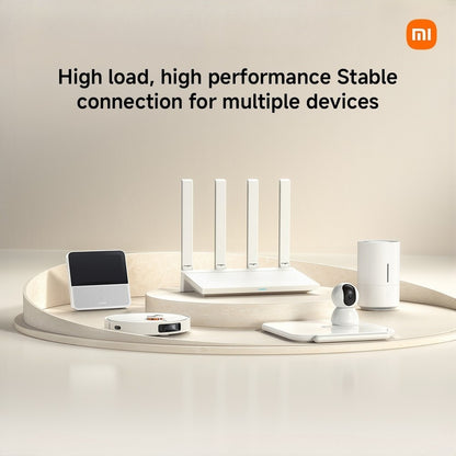 Xiaomi Router AX3000T Up to 3000Mbps* speed/WIFI 6/buffer free 4K movie streaming/Mesh networking