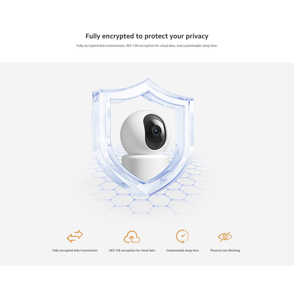 Xiaomi Smart Camera C301｜2K Image Quality | 360° Pan-Tilt｜Privacy Lens Shield