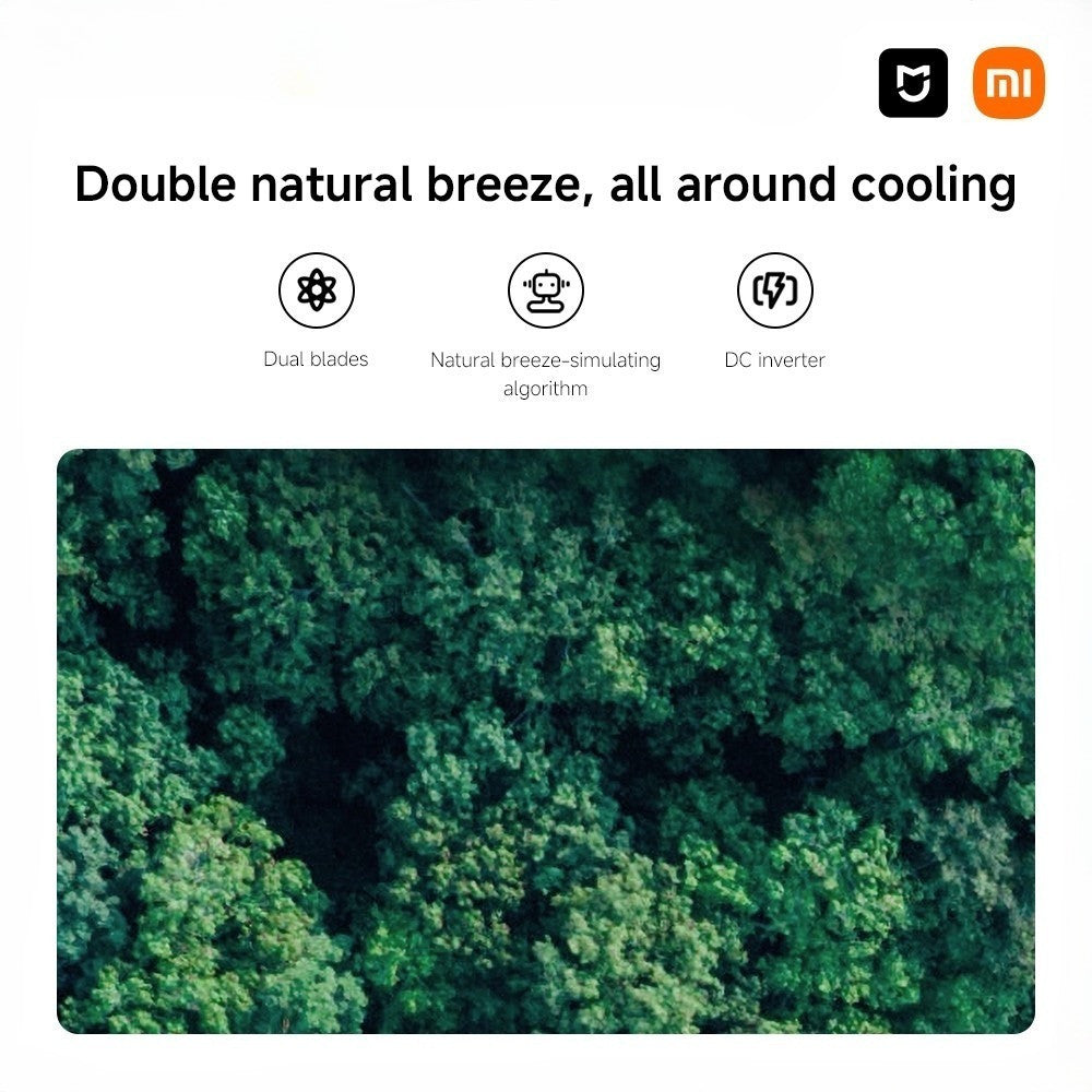 Xiaomi Smart Standing Fan 2| 7 Blade,Adjustable Wide-Angle 90°,Home Fan For Living Room