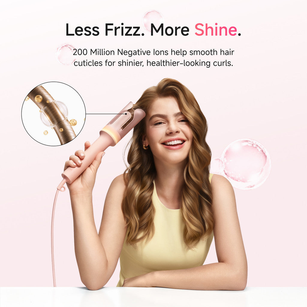Laifen AutoCurl Curling Iron – Auto Hair Detection 3 Temp Settings   Dual Voltage