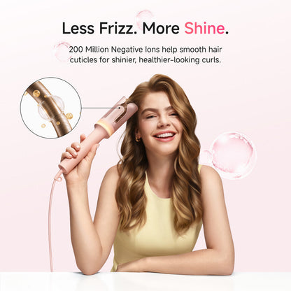 Laifen AutoCurl Curling Iron – Auto Hair Detection 3 Temp Settings   Dual Voltage