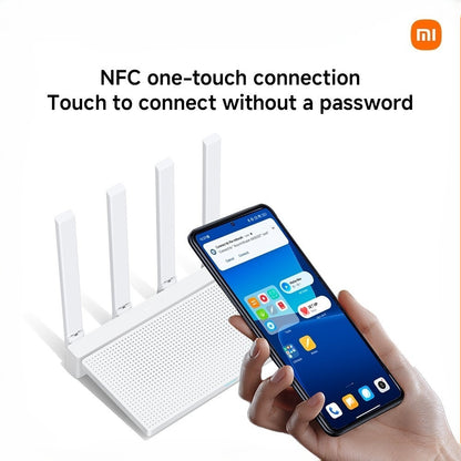 Xiaomi Router AX3000T Up to 3000Mbps* speed/WIFI 6/buffer free 4K movie streaming/Mesh networking