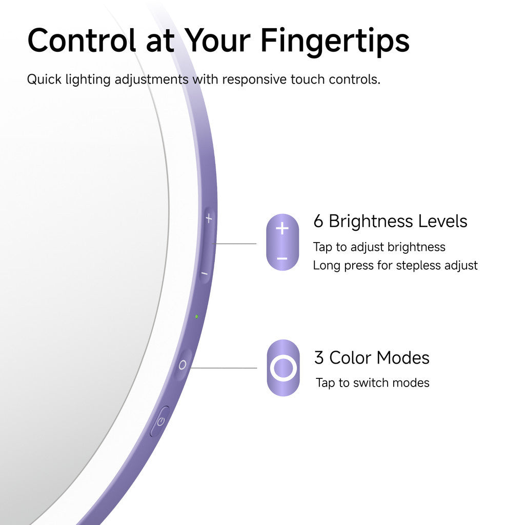 Laifen Glowy Vanity Mirror Precision in Light Perfection in Sight