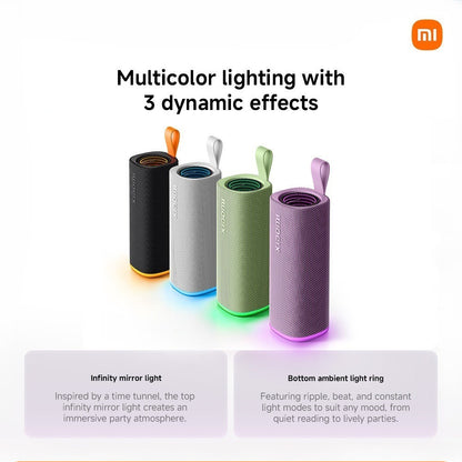 New-Xiaomi Sound Play | Bluetooth 6.0 Speaker 18W Auracast TWS Stereo IP68 Beat Sync Light 14H