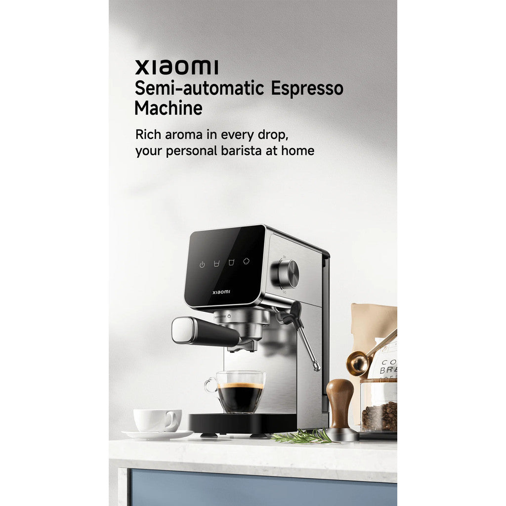 Xiaomi Semi-automatic Espresso Machine | 20Bar pump for stable extraction, NTC precise temperature control