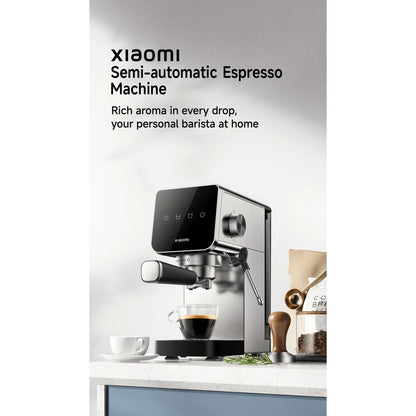 Xiaomi Semi-automatic Espresso Machine | 20Bar pump for stable extraction, NTC precise temperature control